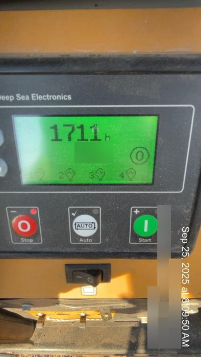 2022 Allmand NLV3GR (4) LED Light Fixture 350W, 23' Vertical Mast, 3kW Prime, Towable, Deep Sea L401, Leveling Jacks, Yanmar T4F 5.8hp