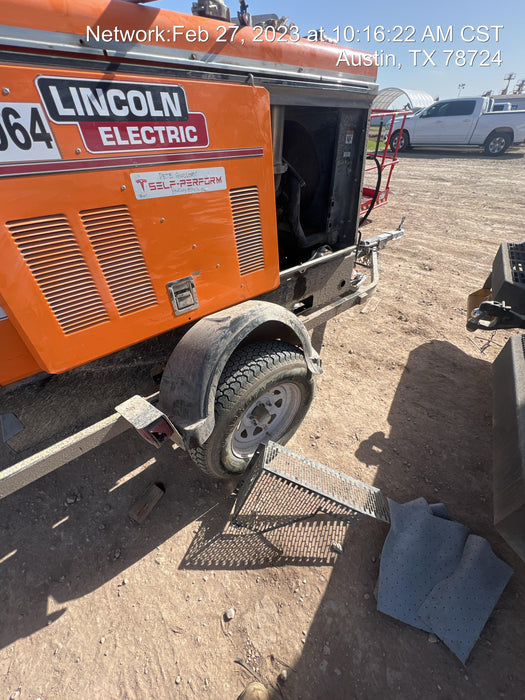 2021 Lincoln Electric Vantage 549X Ready Pak 3, ORANGE (includes trailer, cable rack, fender light kit)