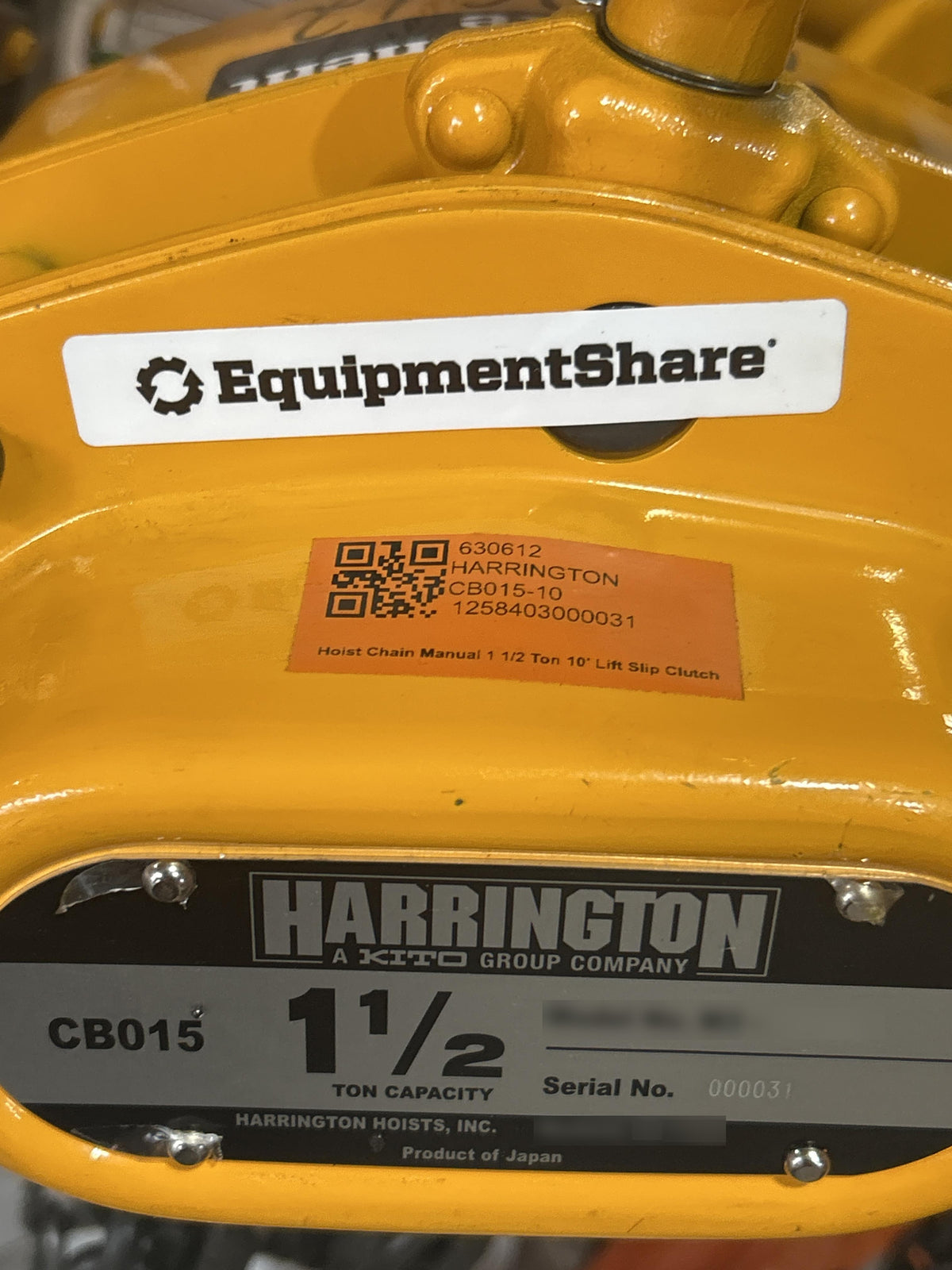 2026 HARRINGTON CB015-10