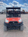 Kubota RTV-X1140W-H 4wd Utility Cart, LED Strobe, Windshield Tempered Glass, Pastic Canopy, Wire Harness Kit, Backup Alarm