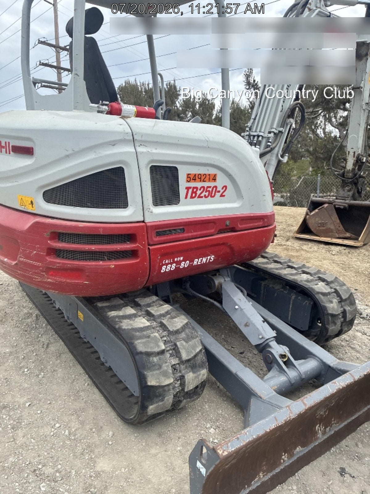 2025 TAKEUCHI TB250-2R
