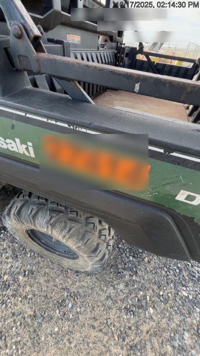 Kawasaki Mule PRO-DXT Movement Alarm, Beacon, Hard Top, ES Track Hardware