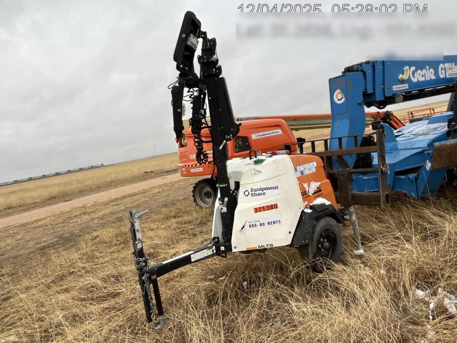 2023 Generac MLT2 Diesel, Flex Switch 120V Input, Powerzone Controller, 
(4) 320W LED Lights, 4kW Generator, 39.9 Gal Fuel Tank, 2" Ball, T3