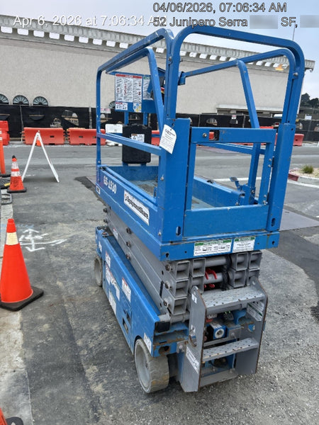 2019 Genie GS-1930 Half Height Swing Gate, 800W Inverter