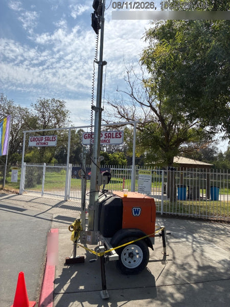 2024 Wanco WLTT-4MM4K Diesel, Deep Sea Controller, Shore Power Plug, Auto Start, (4) 350W LED Floodlights, 4kW Generator, 60 Gal Fuel Tank, 2" Ball, T3