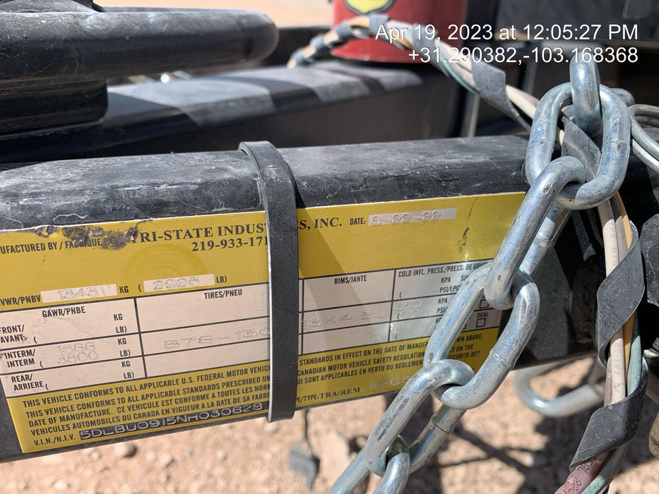 2022 Lincoln Electric LE400 Kubota V1505, Trlr, Cable Rack, Light Kit, ES Decals, T3