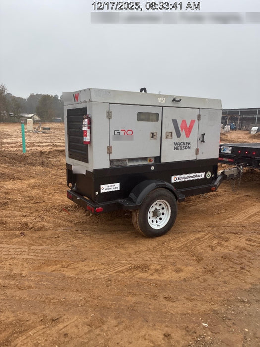 2019 WACKER NEUSON G70