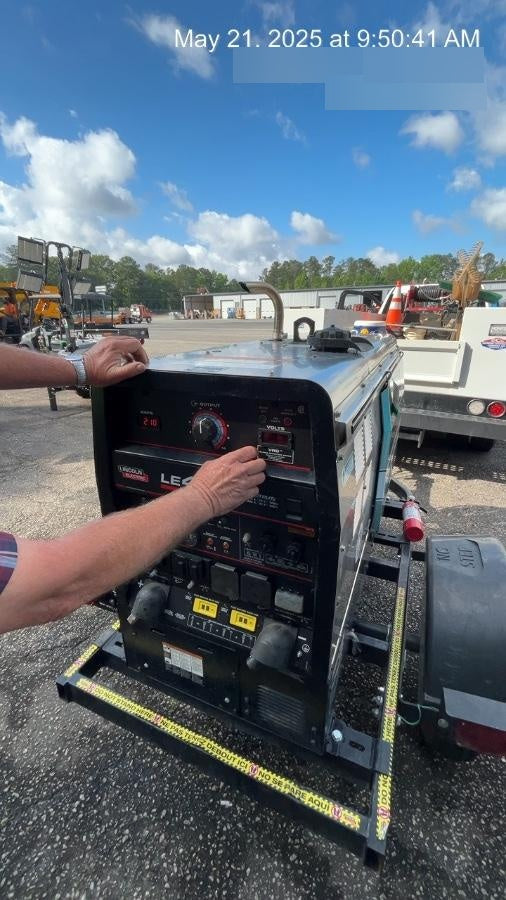 2024 Lincoln Electric LE400 Kubota V1505, Trlr, Cable Rack, Light Kit, ES Decals, T3