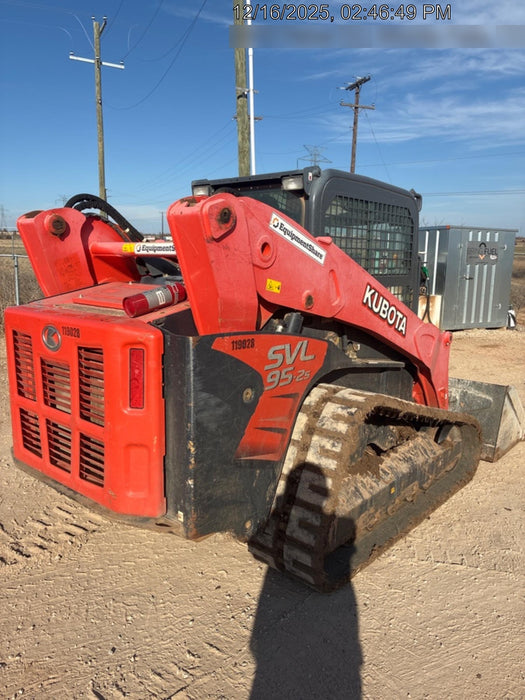 2020 Kubota SVL95-2SHC Cab/Heat/Air, Rubber Tracks, Kubota Tier 4 Engine