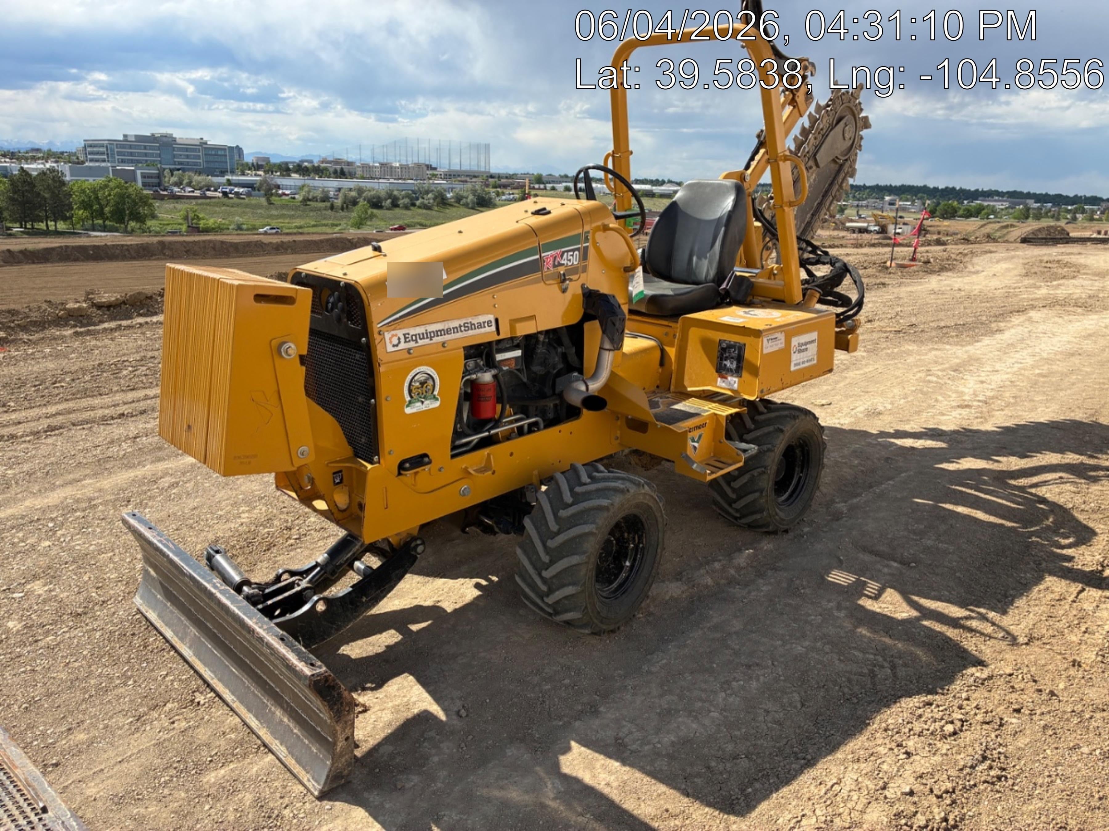 2019 VERMEER RTX450