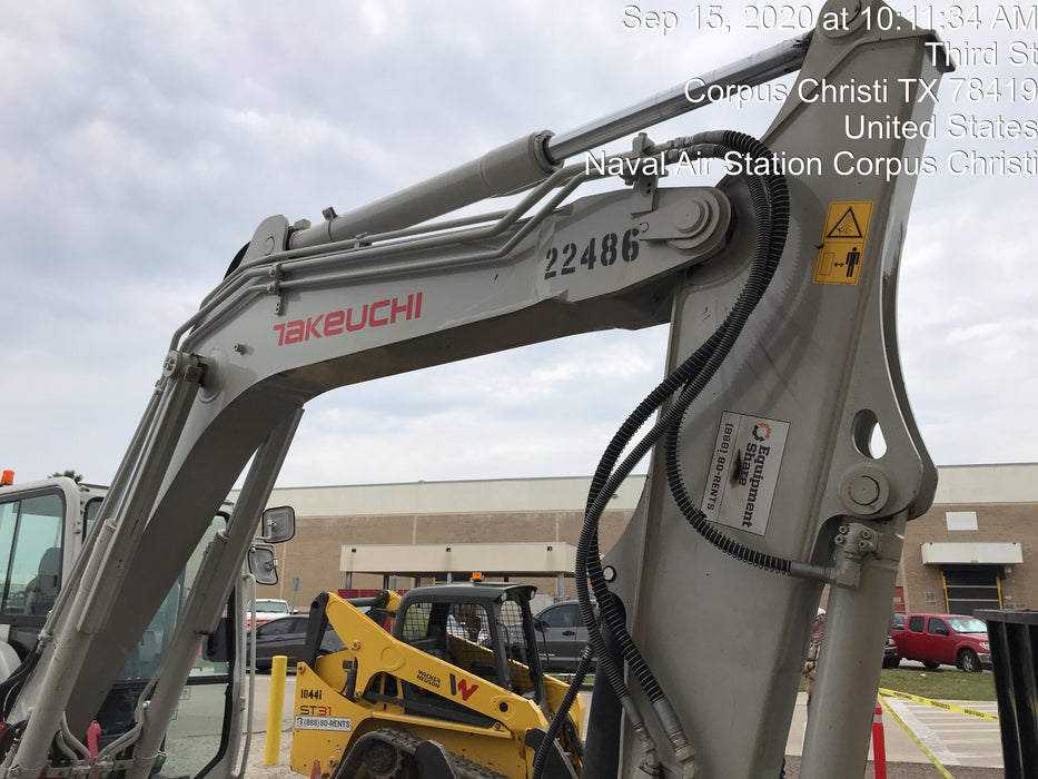 2019 Takeuchi TB290 Takeuchi TB290 Cab/Heat/AC w/Rubber Tracks, Auxiliary Hydraulics, Dozer Blade, Manual QC
