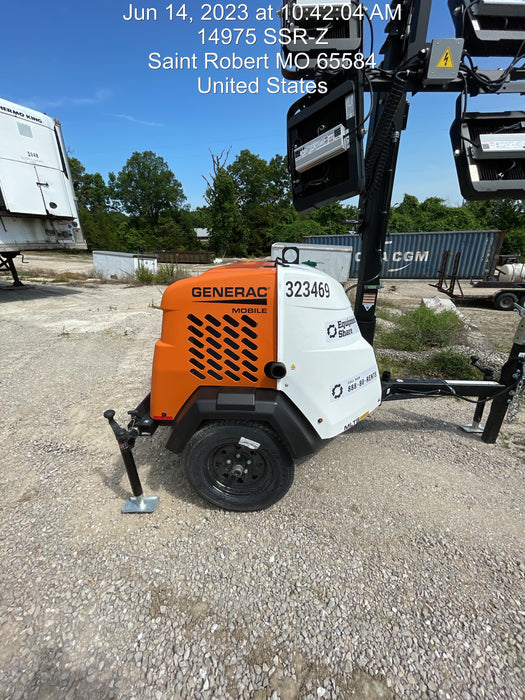 2023 Generac MLT2 Diesel, Flex Switch 120V Input, Powerzone Controller, (4) 320W LED Lights, 4kW Generator, 39.9 Gal Fuel Tank, 2" Ball, T3