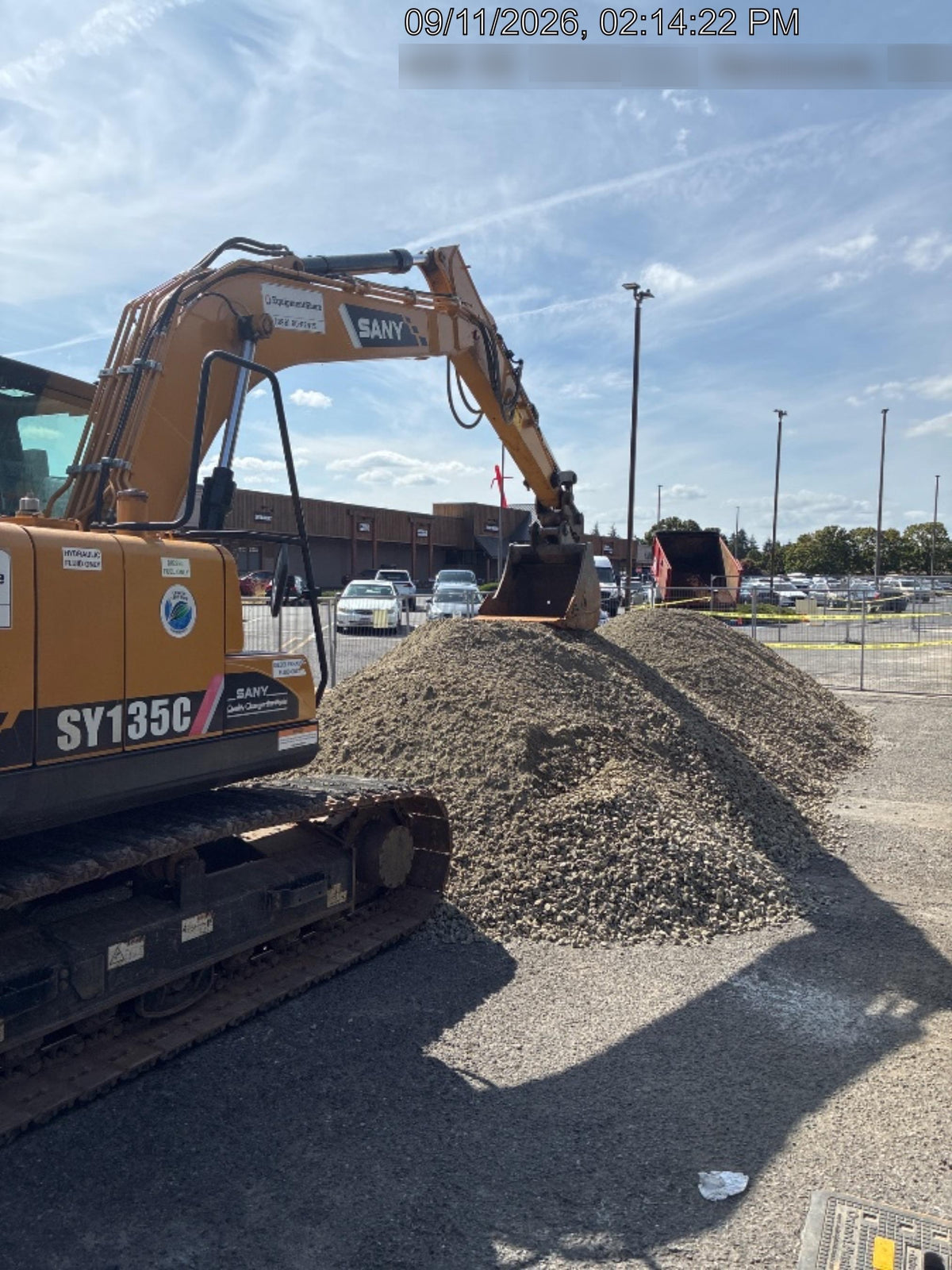 2019 SANY SY135C