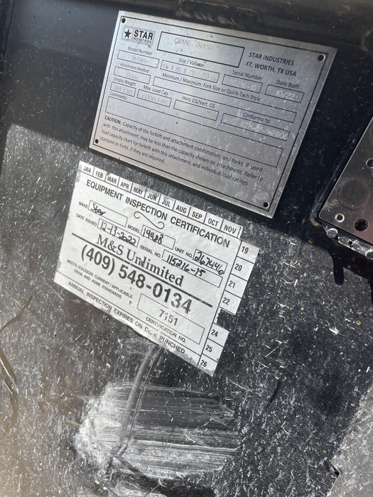 2022 STAR INDUSTRIES 1448B