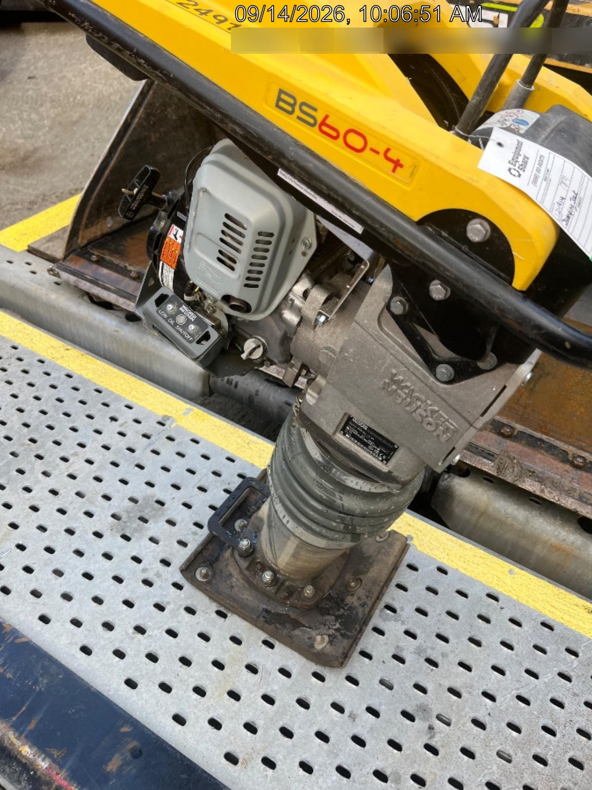 2021 WACKER NEUSON BS60-4As