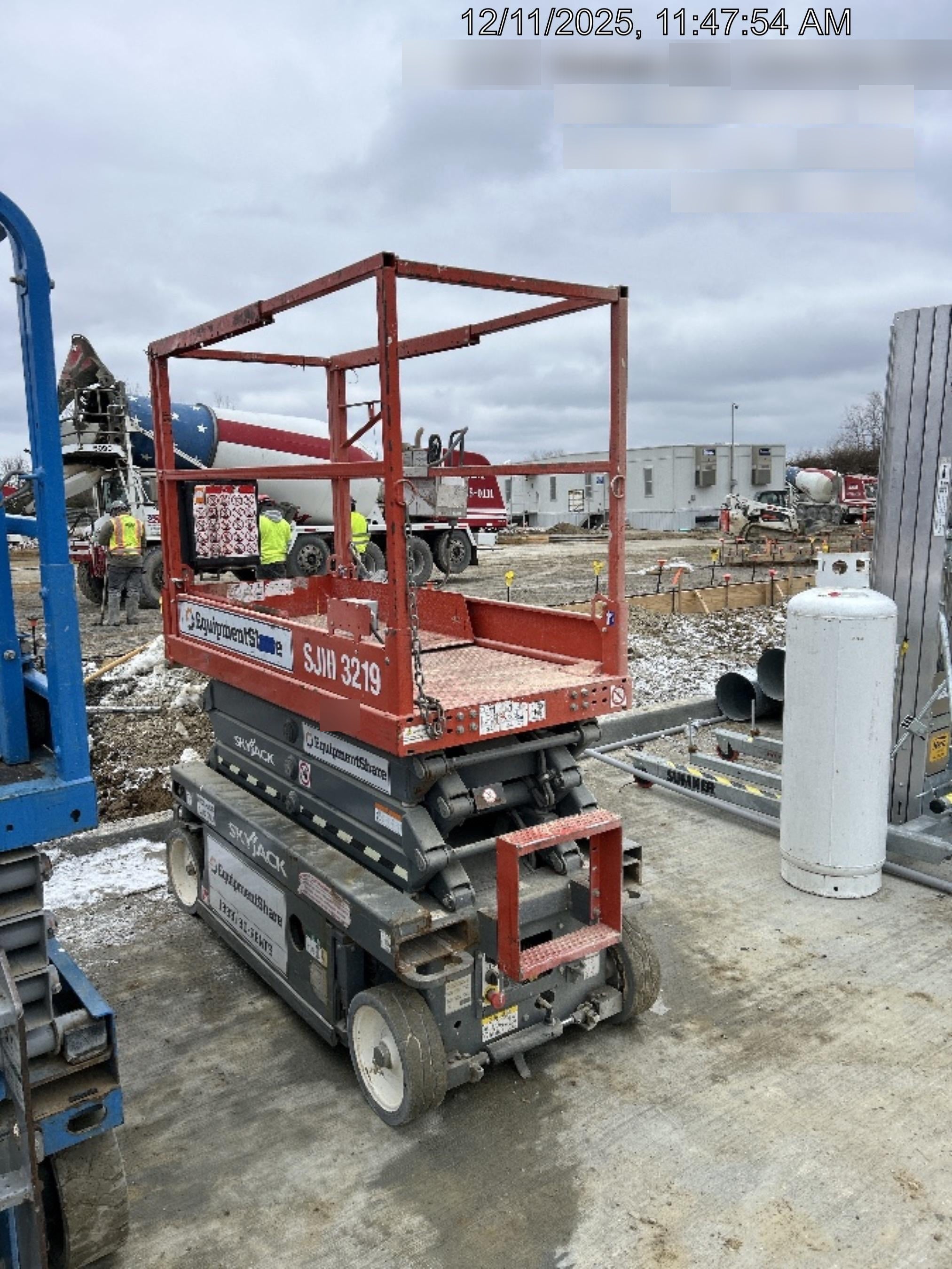 2019 Skyjack SJIII-3219 Standard Options, Trojan Batteries
