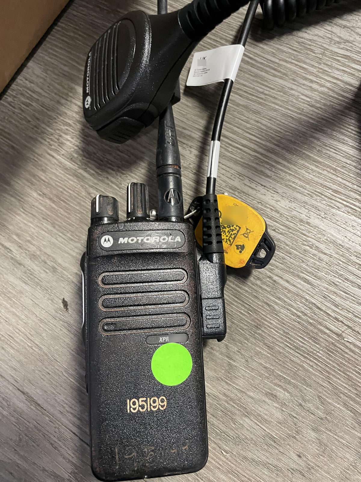 2021 MOTOROLA XPR3300E