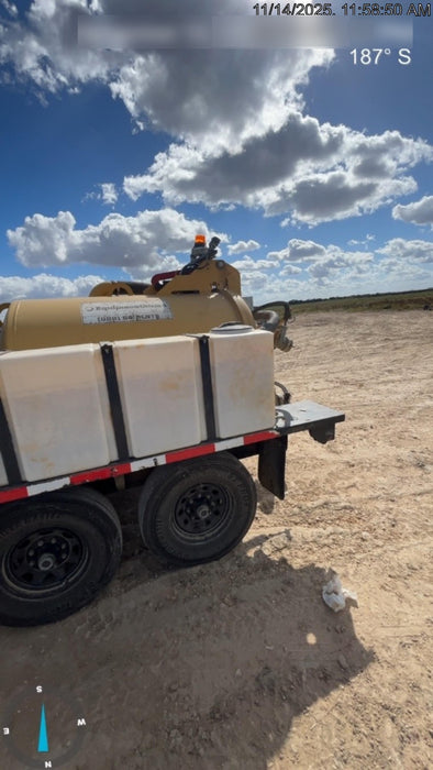 2020 Vac-Tron LP573XDT 24Hp Kohler Diesel - 500 Gal Debris Tank - 500 CFM Vacuum Pump - x2 100 Gal Water Tanks