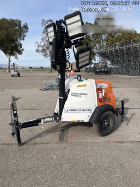 2024 Generac MLT2 Diesel, Flex Switch 120V Input, Powerzone Controller, 
(4) 320W LED Lights, 4kW Generator, 39.9 Gal Fuel Tank, 2" Ball, T3