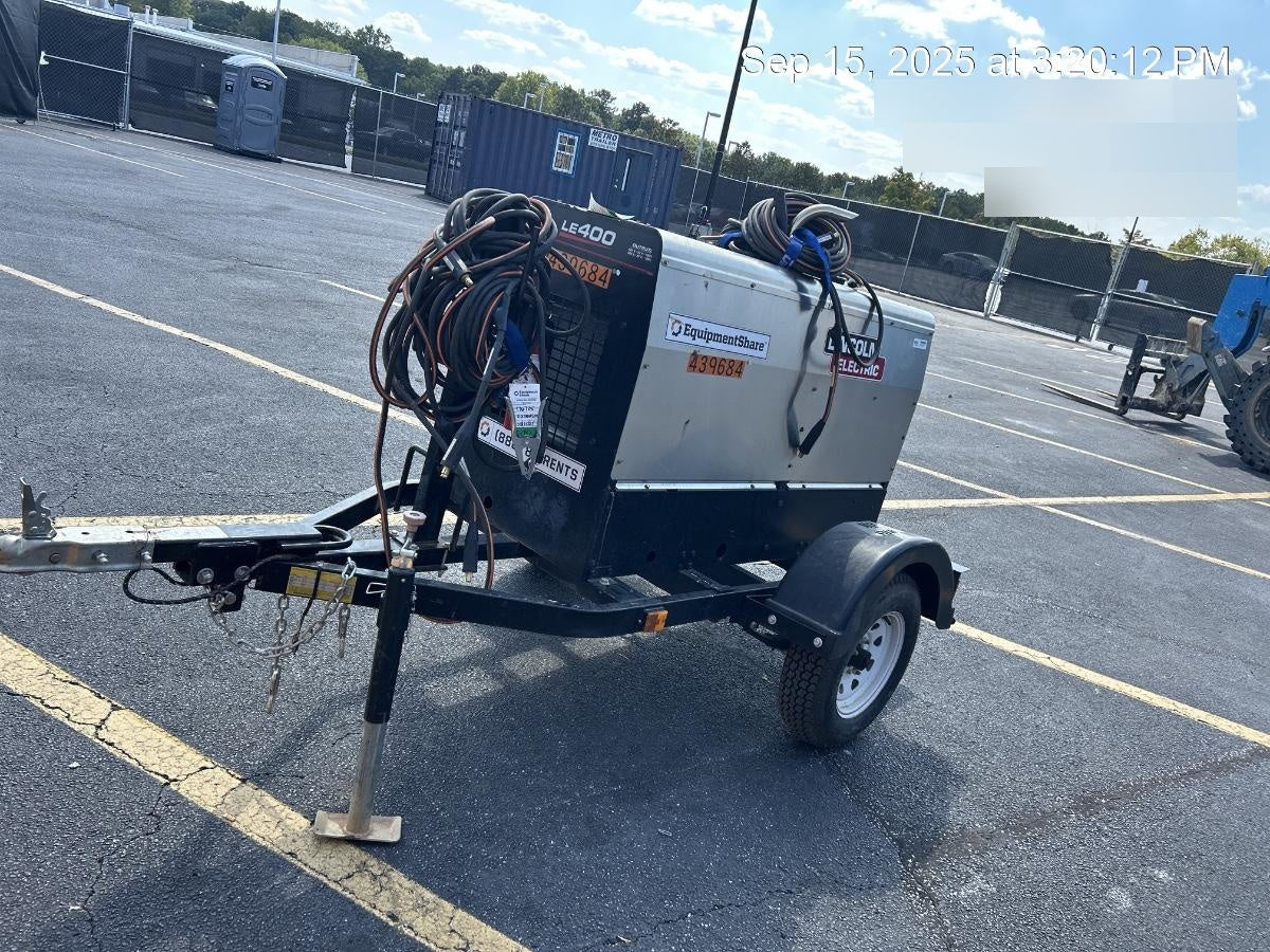 2024 Lincoln Electric LE400 Kubota V1505, Trlr, Cable Rack, Light Kit, ES Decals, T3