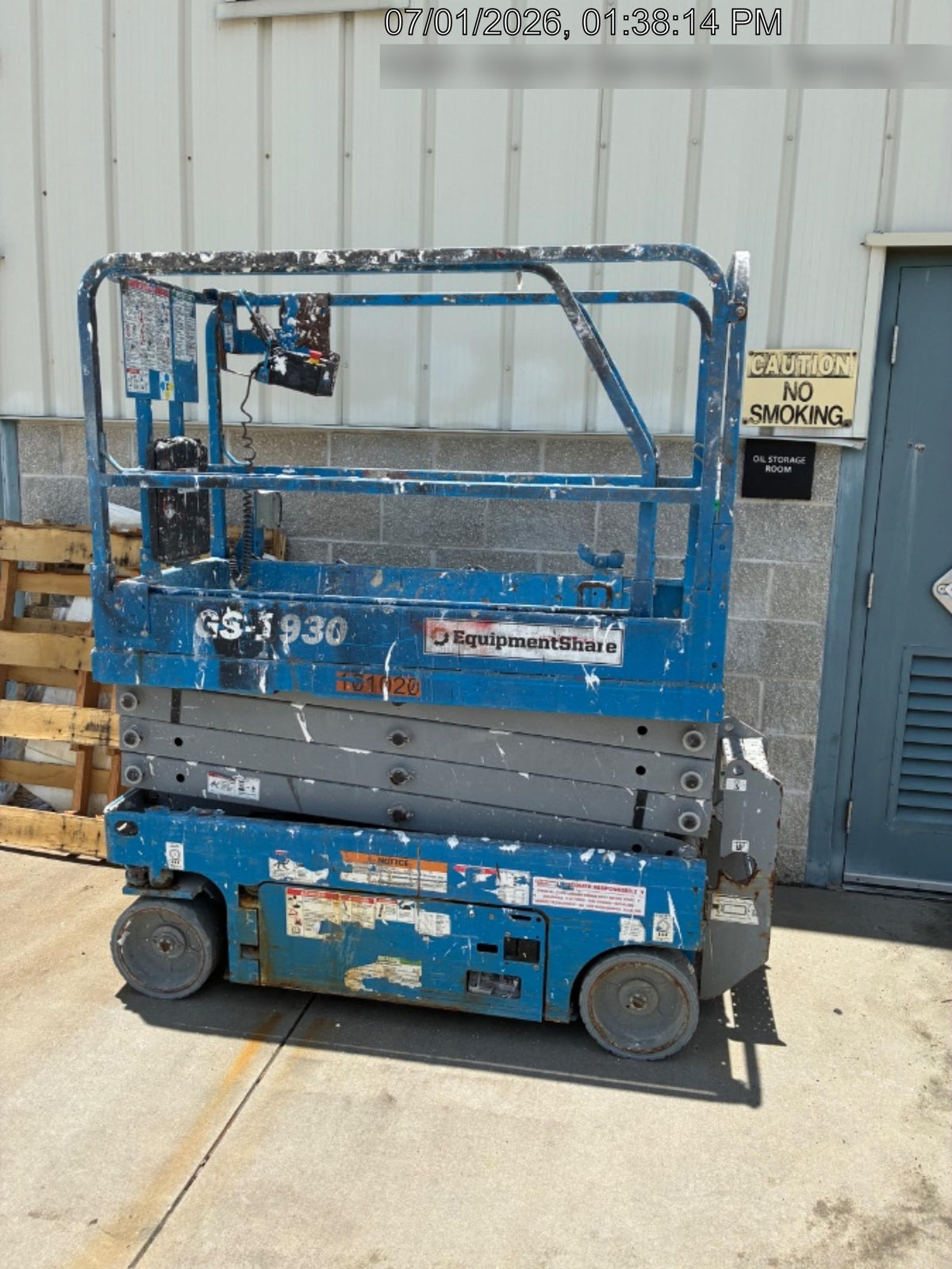 2020 Genie GS-1930 Standard Machine