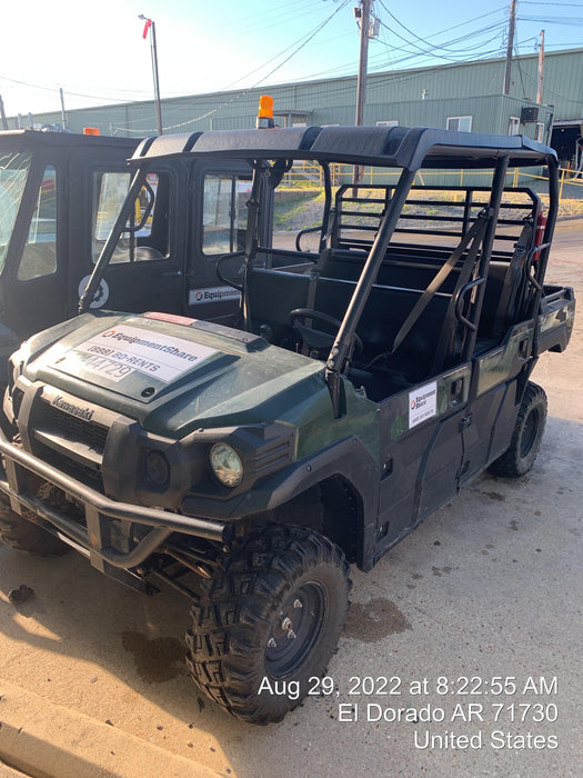 Kawasaki Mule PRO-DXT Standard Options, Backup Alarm, Beacon, Plastic Hard Top, Poly Windshield, Horn Kit