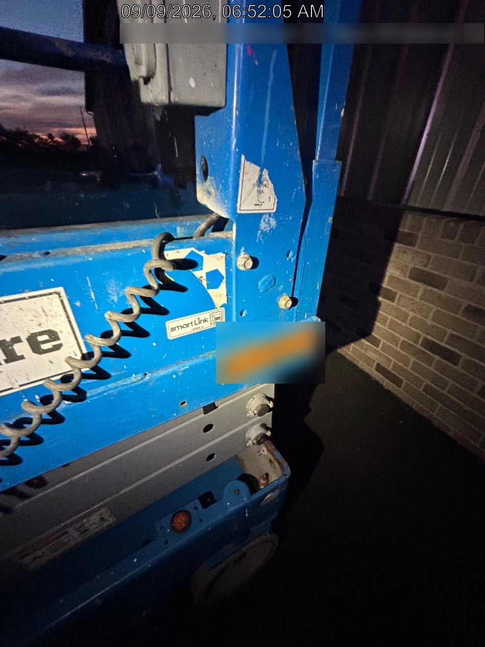 2020 Genie GS-1930 Solid Non Marking Tires, Beacon, Folding rails with half height swing gate