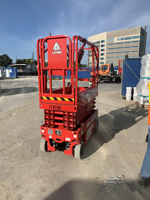 2021 Lgmg AS1932E Electric Drive, Solid Non Marking Tires, Dual Beacons