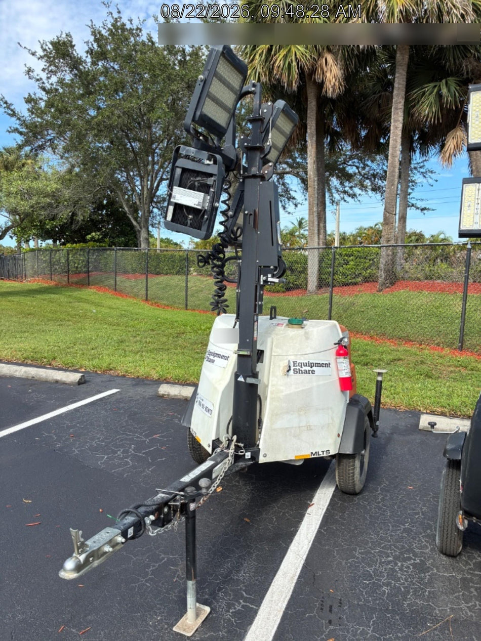 2023 Generac MLT2 Diesel, Flex Switch 120V Input, Powerzone Controller, 
(4) 320W LED Lights, 4kW Generator, 39.9 Gal Fuel Tank, 2" Ball, T3