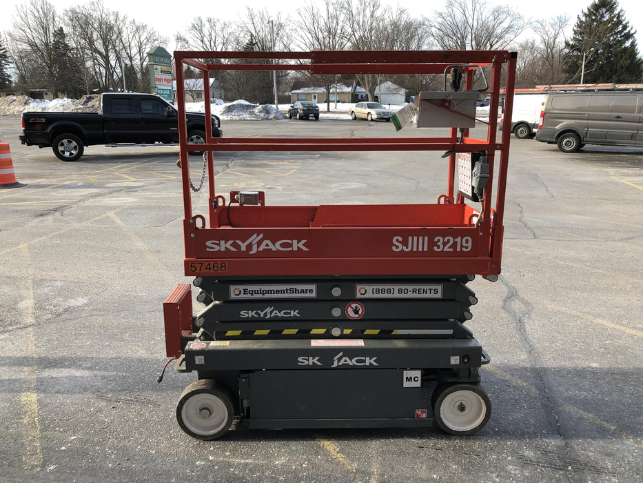 2018 Skyjack SJIII-3219 Standard Rental Specs