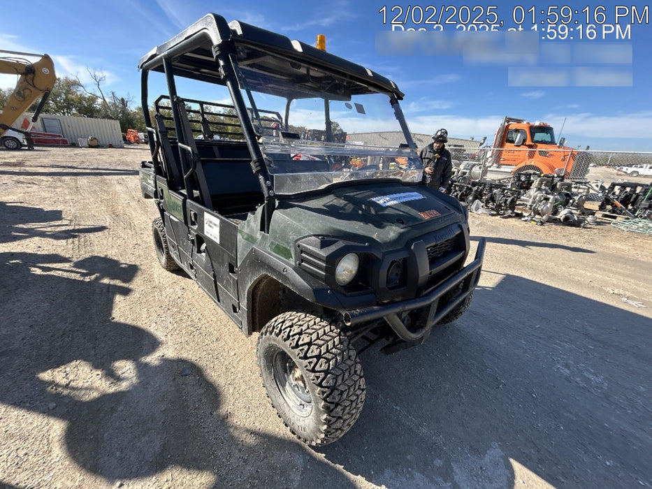 2019 Kawasaki Mule PRO-DXT Movement Alarm, Beacon, Hard Top, ES Track Hardware