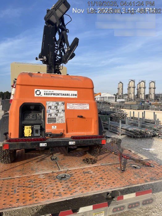 2023 Generac MLT2 Diesel, Flex Switch 120V Input, Powerzone Controller, 
(4) 320W LED Lights, 4kW Generator, 39.9 Gal Fuel Tank, 2" Ball, T3