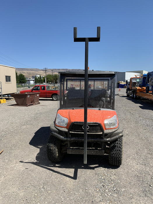 2021 Kubota RTV-X1140W-H Plastic Canopy, Windshield Acrylic Clear, LED Strobe Light, Wire Harness Kit, Back up Alarm