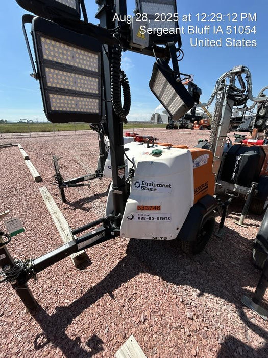 2023 Generac MLT2 Diesel, Flex Switch 120V Input, Powerzone Controller, (4) 320W LED Lights, 4kW Generator, 39.9 Gal Fuel Tank, 2" Ball, T3