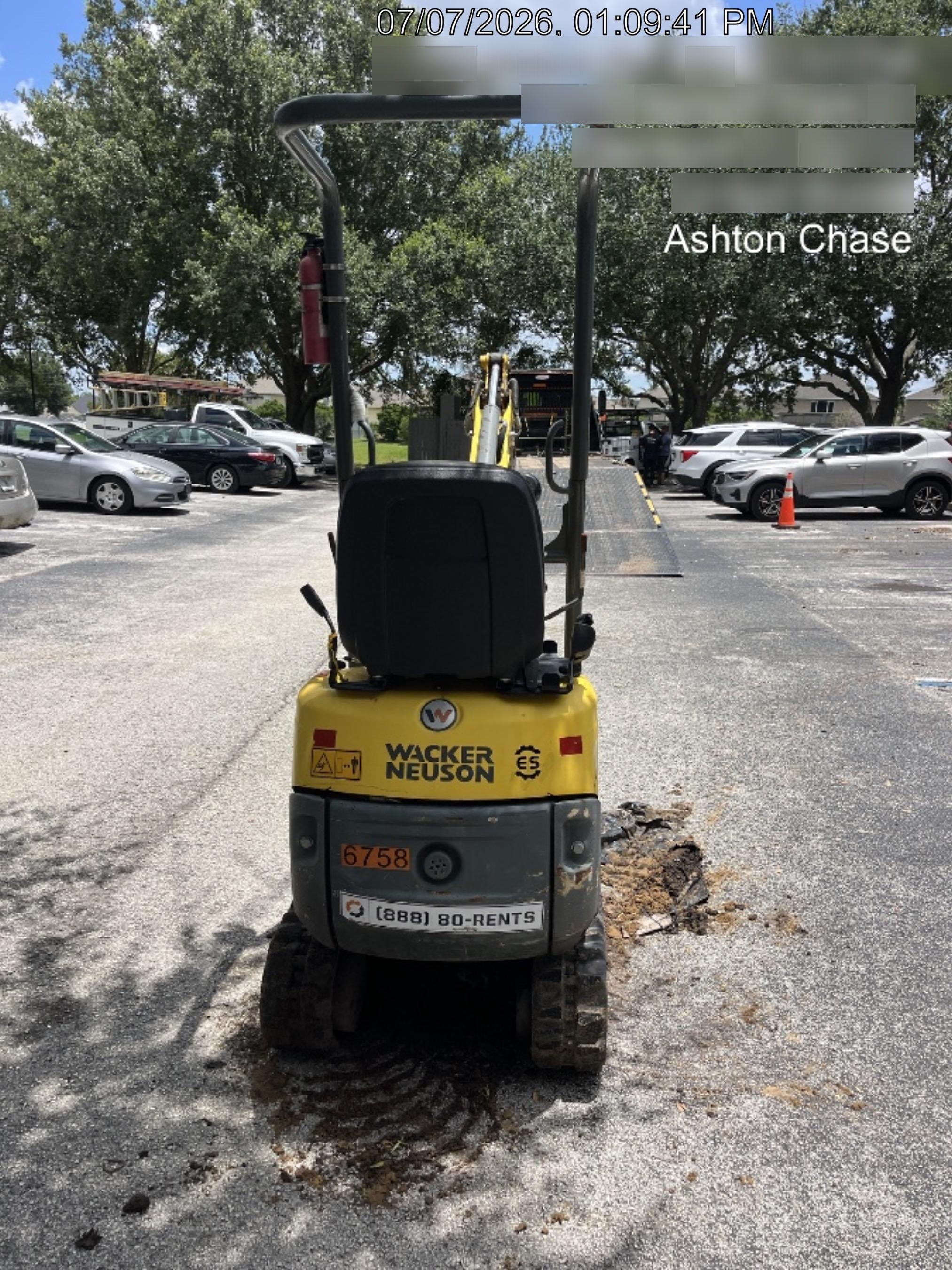2017 Wacker Neuson 803 Wacker Neuson 803 Mini - Canopy Base/12" Bucket