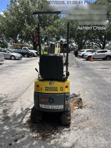 2017 Wacker Neuson 803 Wacker Neuson 803 Mini - Canopy Base/12" Bucket