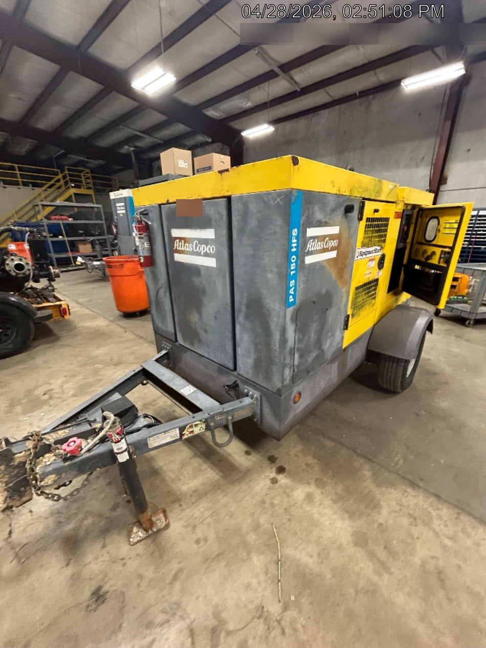 2020 ATLAS COPCO PAS 150 HF CS Enclosed