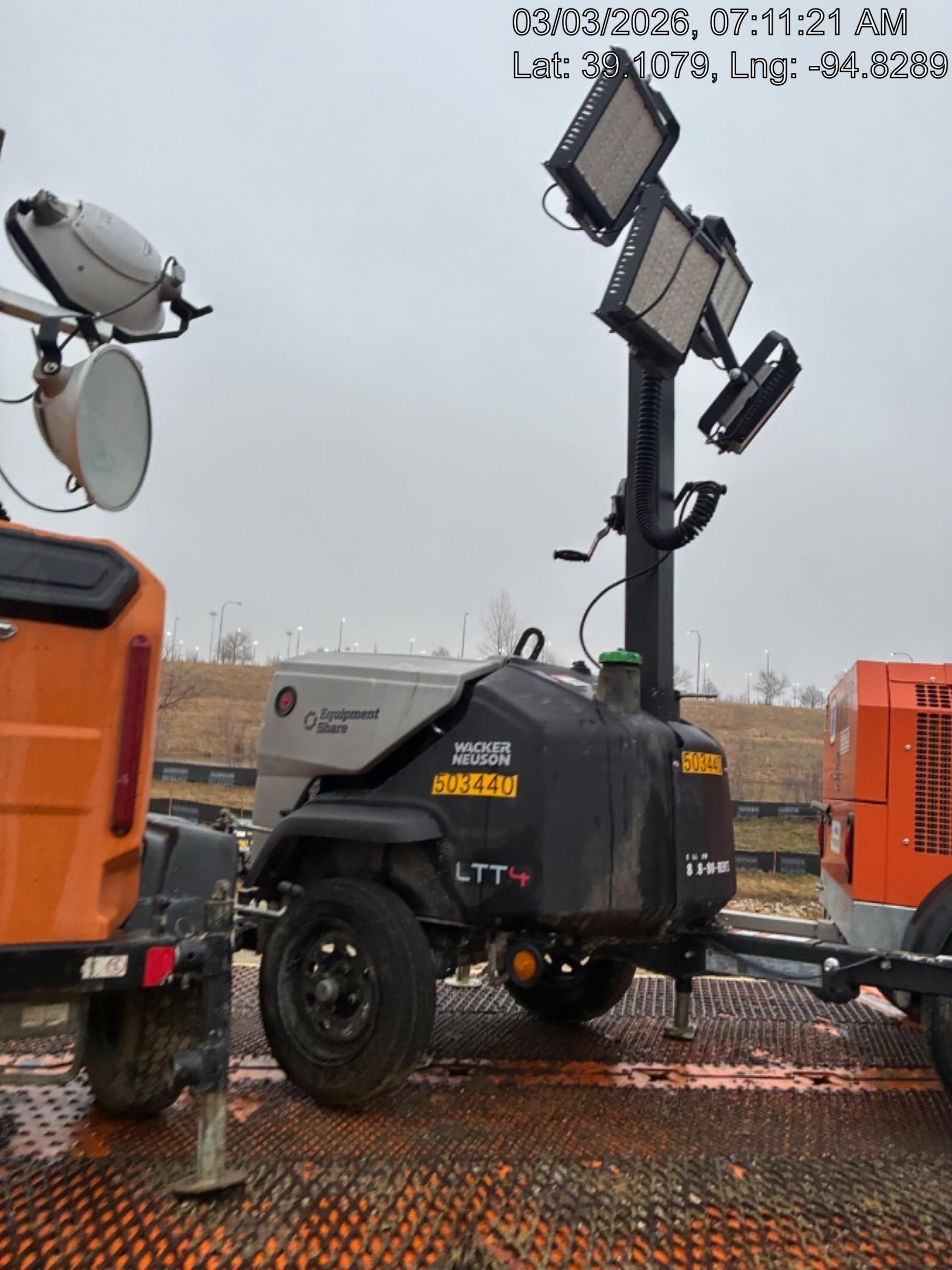 2024 Wanco WLTT-4MM4K Diesel, Deep Sea Controller, Shore Power Plug, Auto Start, (4) 350W LED Floodlights, 4kW Generator, 60 Gal Fuel Tank, 2" Ball, T3