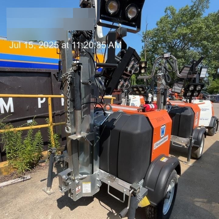 2024 Wanco WLTT-4MM4K Diesel, Deep Sea Controller, Shore Power Plug, Auto Start, (4) 350W LED Floodlights, 4kW Generator, 60 Gal Fuel Tank, 2" Ball, T3