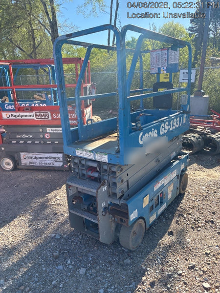 2018 Genie GS-1930 Genie GS-1930 w/Fixed Rail, Chain Entry