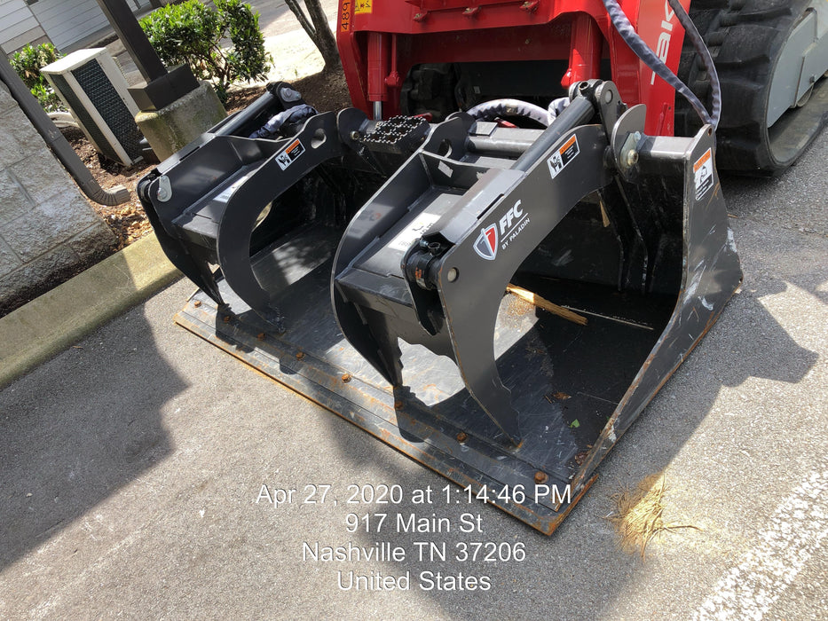 2018 PALADIN 76" Scrap Grapple Bucket - Paladin