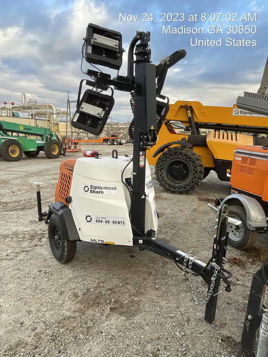 2023 Generac MLT2 Diesel, Flex Switch 120V Input, Powerzone Controller, (4) 320W LED Lights, 4kW Generator, 39.9 Gal Fuel Tank, 2" Ball, T3