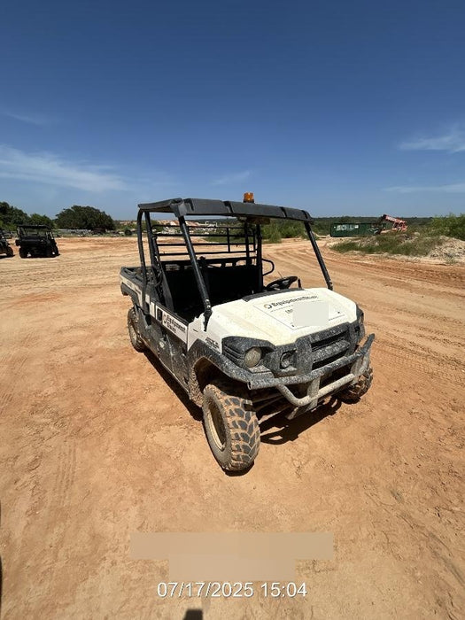 2019 Kawasaki MULE PRO-DX 3 Seater, Standard Options, Backup Alarm, Beacon, Plastic Hard Top, Poly Windshield, Horn Kit