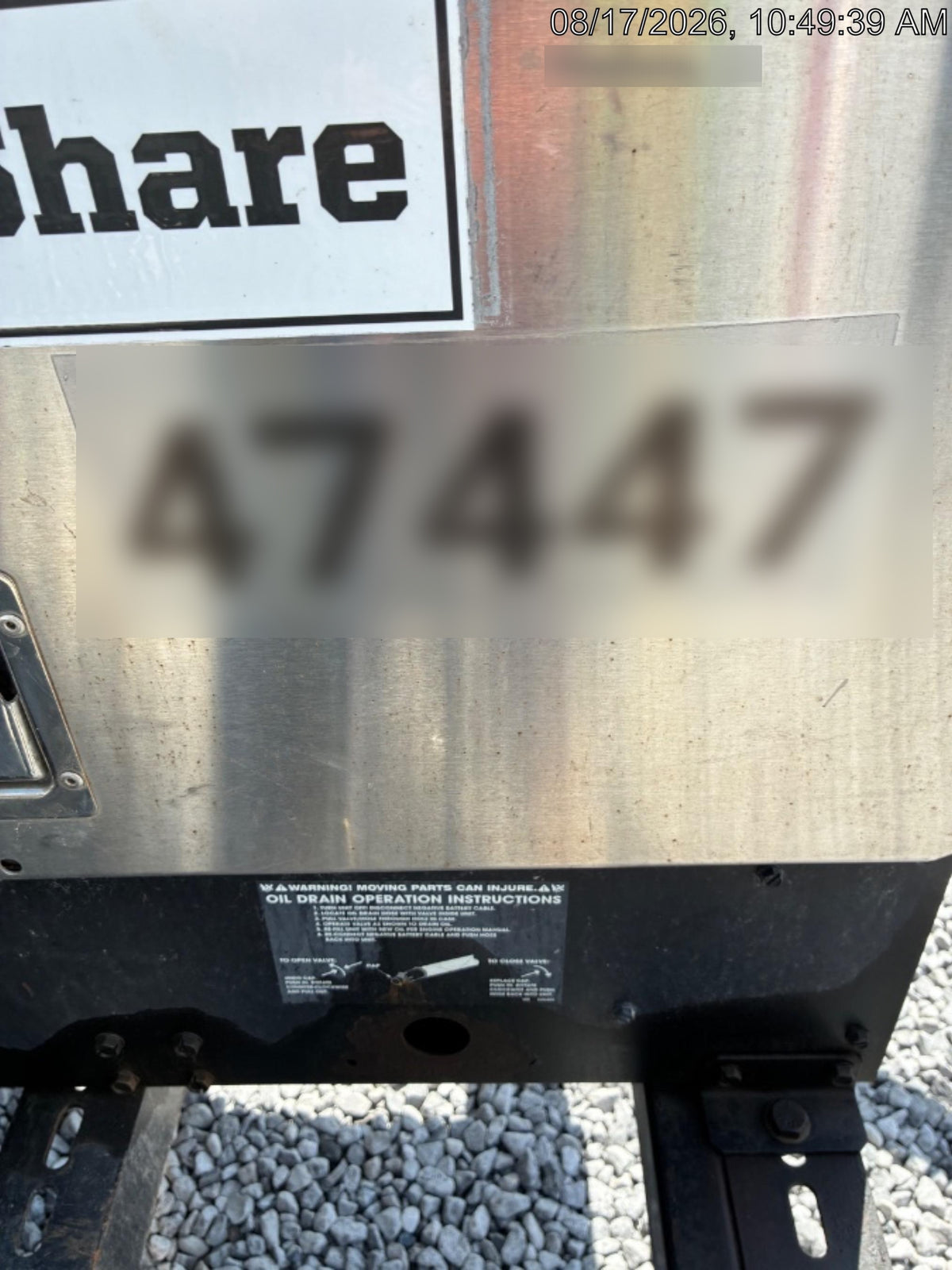 2019 Lincoln Electric Vantage 322 Ready-Pak 3, Two Wheel Trailer, Fender and Light Kit, Cable Rack