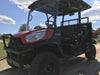 2021 Kubota RTV-X1140W-H Plastic Canopy, Windshield Acrylic Clear, LED Strobe Light, Wire Harness Kit, Back up Alarm