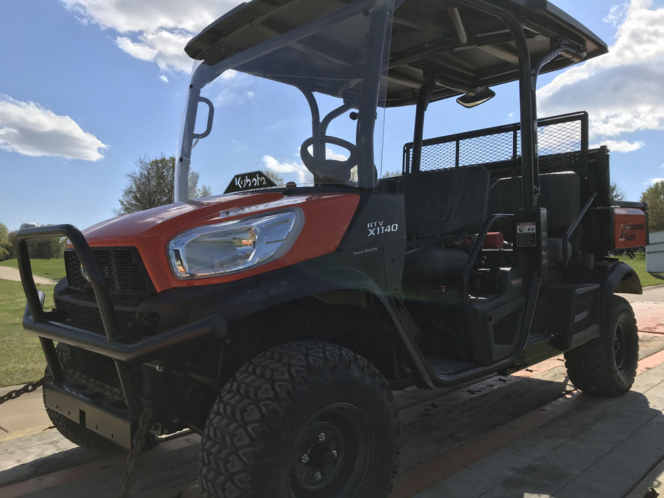 2021 Kubota RTV-X1140W-H Plastic Canopy, Windshield Acrylic Clear, LED Strobe Light, Wire Harness Kit, Back up Alarm