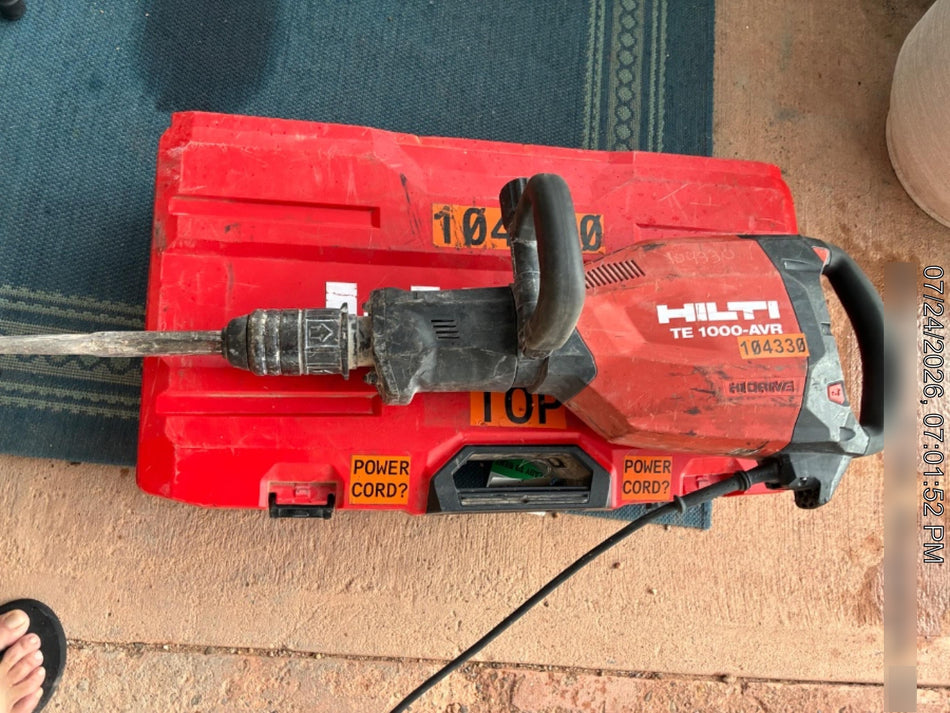 2020 HILTI TE 1000-AVR