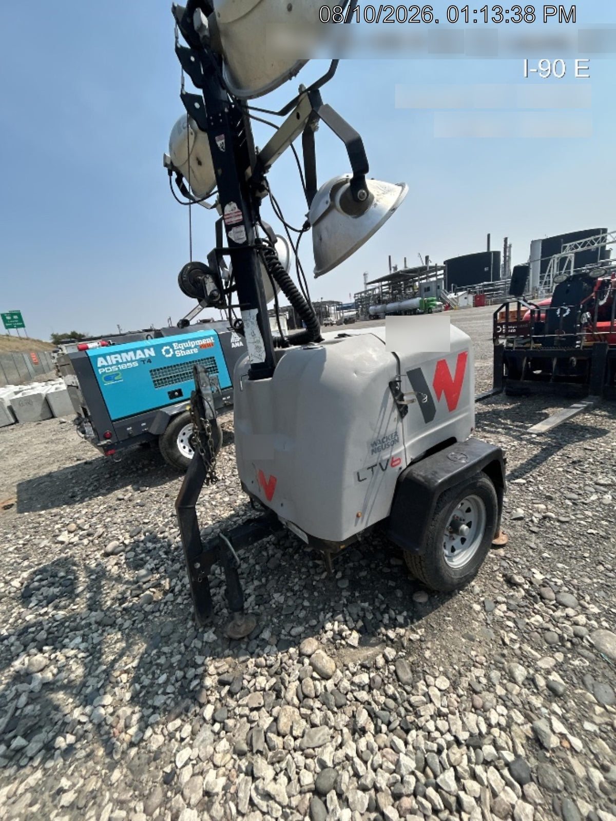 Wacker Neuson LTV6K-MH Wacker Neuson LTV6K Towable Light Tower