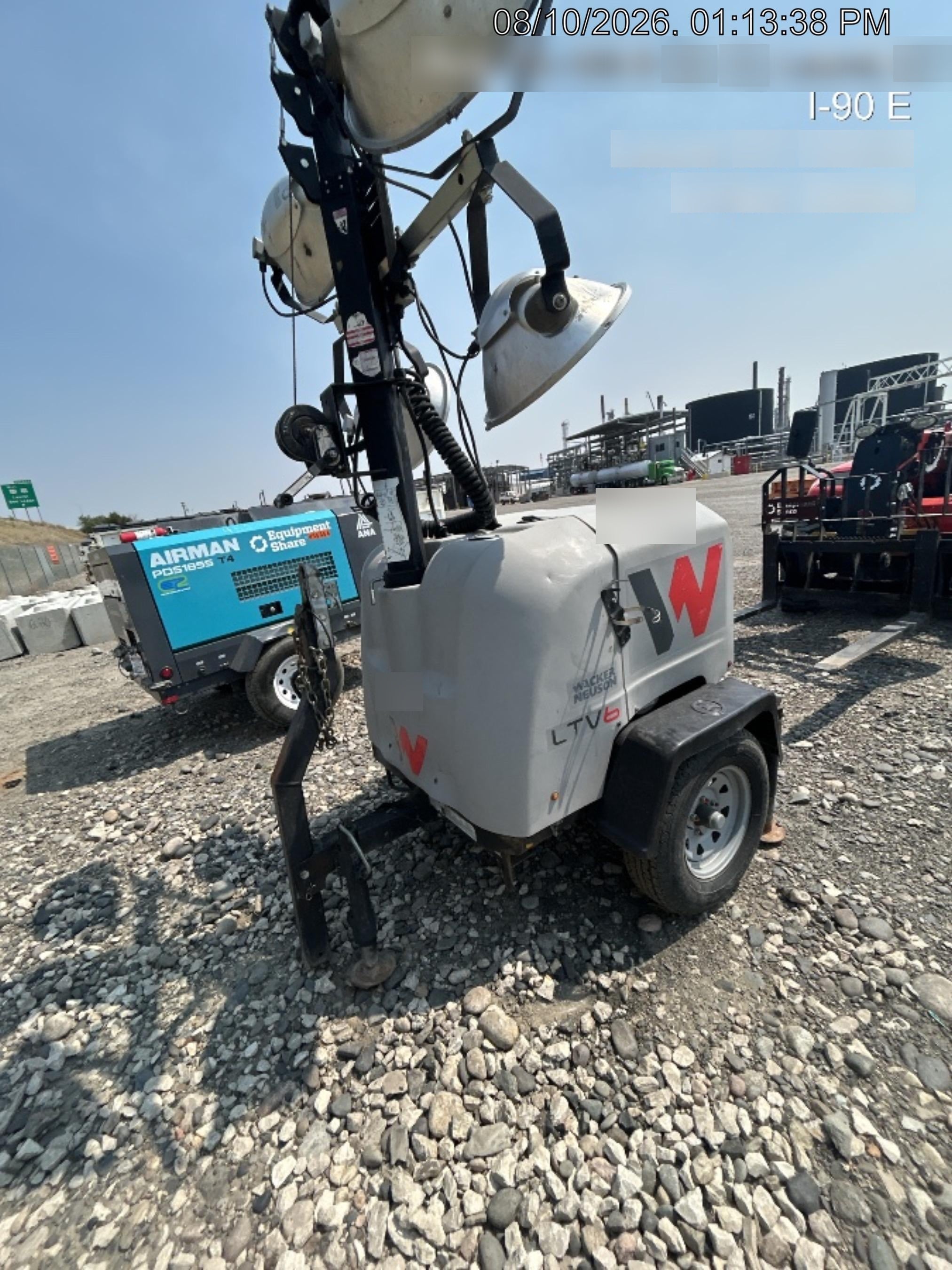 Wacker Neuson LTV6K-MH Wacker Neuson LTV6K Towable Light Tower