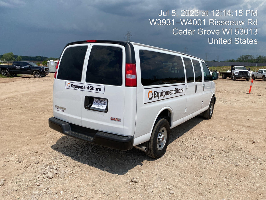 2023 GMC Savana 3500 - Rental